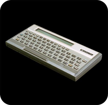Hewlett-Packard-75C - 3/4 view.