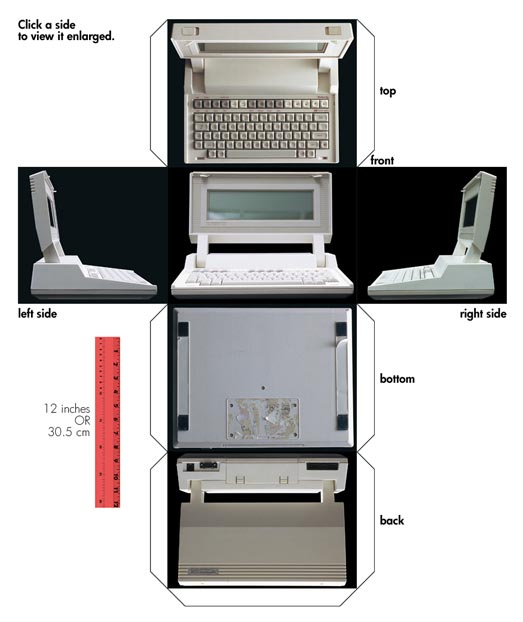 Hewlett-Packard-110 - six views.