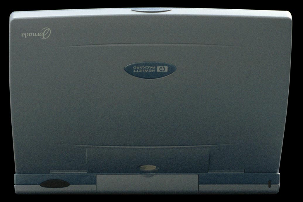 Jornada 820 palmtop PC - back view.