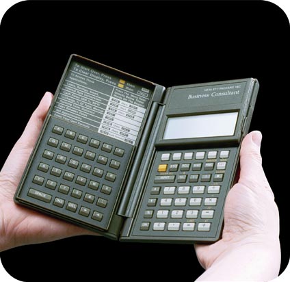 Hewlett-Packard-18C business consultant - 3/4 view.